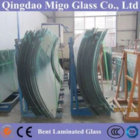 Закривљено ламинирано стакло